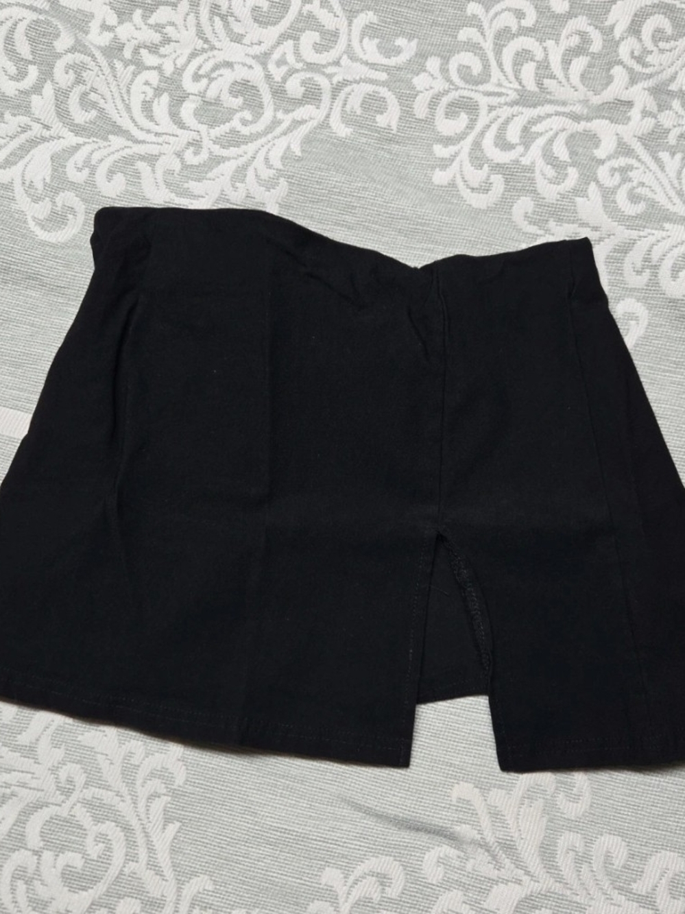 Women’s Black High-Waist Mini Skirt